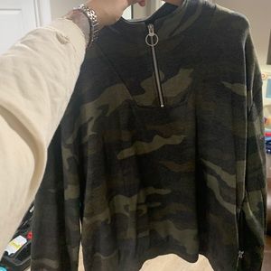 Victoria secret pink quarter zip